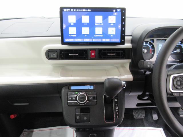 ムーヴキャンバスストライプスＧバックモニター　１０インチナビ　両側パワースライドドア　シートヒーター　ＵＳＢ入力端子　Ｂｌｕｅｔｏｏｔｈ　ホッとカップホルダー　オートライト　キーフリー　アイドリングストップ　ティーゼットデオプラス（岡山県）の中古車