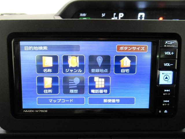 タントＸバックモニター　７インチナビ　ドライブレコーダー　左側パワースライドドア　シートヒーター　ＵＳＢ入力端子　Ｂｌｕｅｔｏｏｔｈ　オートライト　キーフリー　アイドリングストップ　ティーゼットデオプラス（岡山県）の中古車