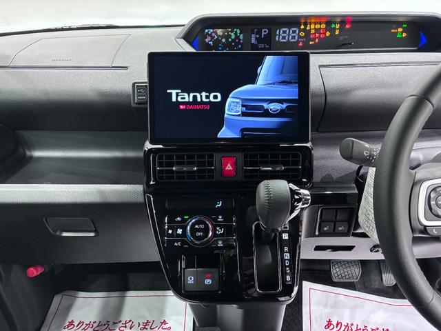 タントカスタムＲＳバックモニター　１０インチナビ　ドライブレコーダー　両側パワースライドドア　シートヒーター　ＵＳＢ入力端子　Ｂｌｕｅｔｏｏｔｈ　オートライト　キーフリー　アイドリングストップ　ティーゼットデオプラス（岡山県）の中古車