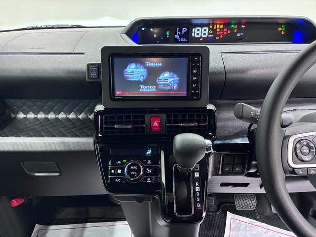 タントカスタムＸスタイルセレクションシートヒーター　両側パワースライドドア　オートライト　キーフリー　アイドリングストップ　バックモニター　ナビ　ドライブレコーダー　ＵＳＢ入力端子　Ｂｌｕｅｔｏｏｔｈ　ティーゼットデオプラス（岡山県）の中古車