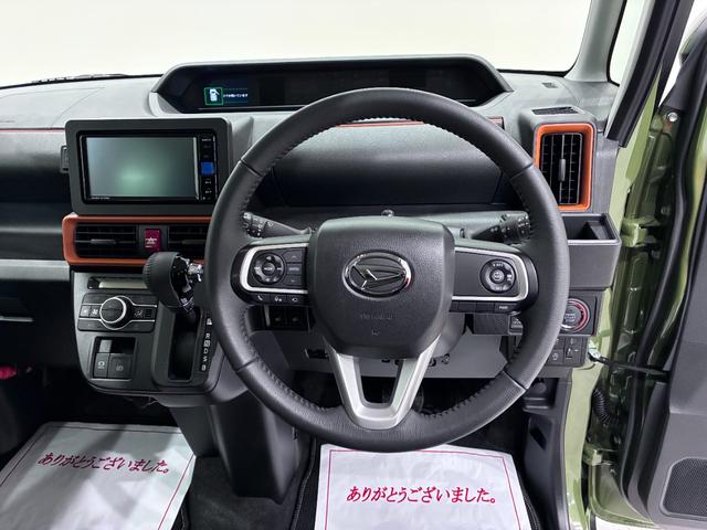 タントファンクロスターボリミテッドパノラマモニター　７インチナビ　ドライブレコーダー　両側パワースライドドア　シートヒーター　ＵＳＢ入力端子　Ｂｌｕｅｔｏｏｔｈ　オートライト　キーフリー　アイドリングストップ　ティーゼットデオプラス（岡山県）の中古車