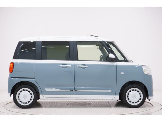 ムーヴキャンバスストライプスＧパノラマモニター　７インチナビ　両側パワースライドドア　シートヒーター　ＵＳＢ入力端子　Ｂｌｕｅｔｏｏｔｈ　ホッとカップホルダー　オートライト　キーフリー　アイドリングストップ　ティーゼットデオプラス（岡山県）の中古車