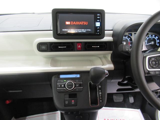 ムーヴキャンバスストライプスＧパノラマモニター　７インチナビ　両側パワースライドドア　シートヒーター　ＵＳＢ入力端子　Ｂｌｕｅｔｏｏｔｈ　ホッとカップホルダー　オートライト　キーフリー　アイドリングストップ　ティーゼットデオプラス（岡山県）の中古車