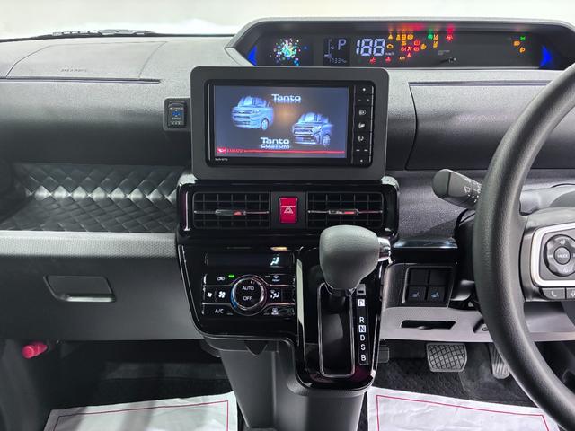 タントカスタムＸシートヒーター　両側パワースライドドア　オートライト　キーフリー　アイドリングストップ　バックモニター　ナビ　ドライブレコーダー　ＵＳＢ入力端子　Ｂｌｕｅｔｏｏｔｈ　ティーゼットデオプラス（岡山県）の中古車