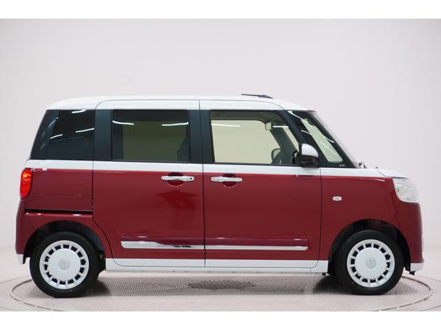 ムーヴキャンバスストライプスＧパノラマモニター　１０インチナビ　両側パワースライドドア　シートヒーター　ＵＳＢ入力端子　Ｂｌｕｅｔｏｏｔｈ　ホッとカップホルダー　オートライト　キーフリー　アイドリングストップ（岡山県）の中古車