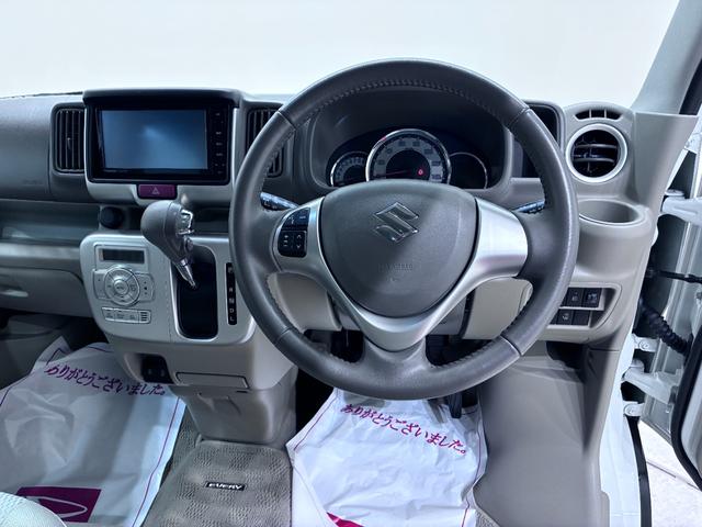 エブリイワゴンPZターボシートヒーター 左側パワースライドドア オートライト キーフリー アイドリングストップ USB入力端子 電動格納式ドアミラー エアコン パワーステアリング パワーウィンドウ 運転席エアバッグ ABS(岡山県)の中古車