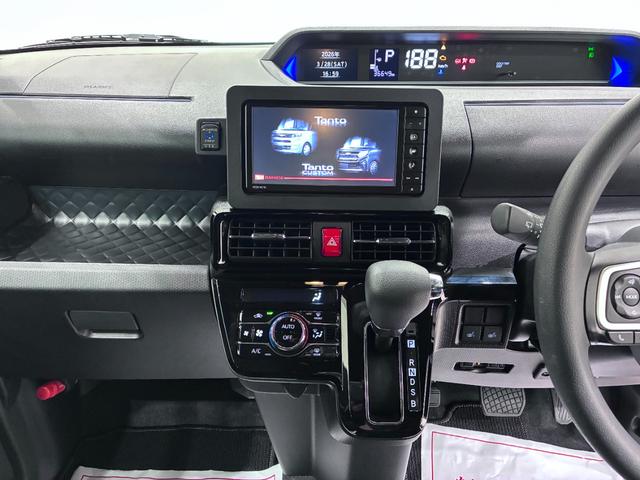 タントカスタムXスタイルセレクションシートヒーター 両側パワースライドドア オートライト キーフリー アイドリングストップ パノラマモニター ナビ ドライブレコーダー USB入力端子 Bluetooth ティーゼットデオプラス(岡山県)の中古車