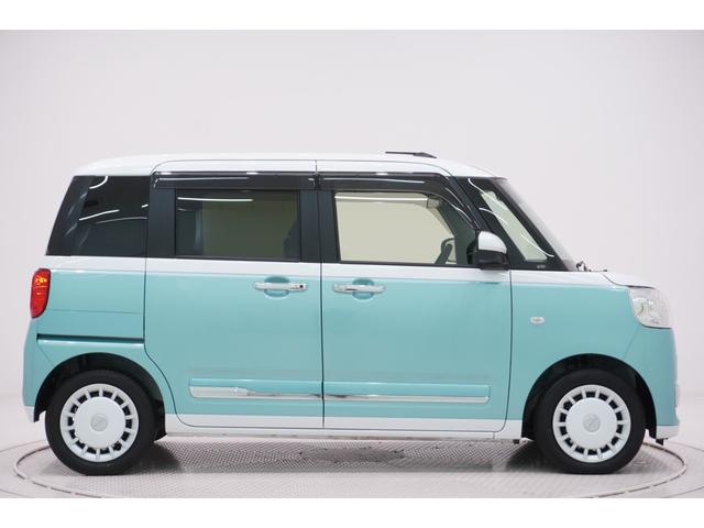 ムーヴキャンバスストライプスＧターボシートヒーター　両側パワースライドドア　オートライト　キーフリー　アイドリングストップ　バックモニター　ディスプレイオーディオ　ＵＳＢ入力端子　Ｂｌｕｅｔｏｏｔｈ　ティーゼットデオプラス（岡山県）の中古車