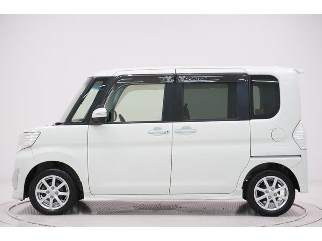 タントカスタムＸ　トップエディションＳＡ左側パワースライドドア　オートライト　キーフリー　アイドリングストップ　電動格納式ドアミラー　衝突被害軽減システム　エアコン　パワーステアリング　パワーウィンドウ　運転席エアバッグ　ＡＢＳ（岡山県）の中古車