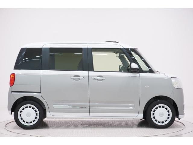 ムーヴキャンバスストライプスGシートヒーター 両側パワースライドドア オートライト キーフリー アイドリングストップ バックモニター ディスプレイオーディオ ドライブレコーダー USB入力端子 Bluetooth(岡山県)の中古車