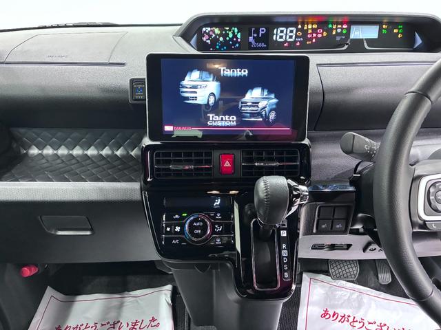 タントカスタムRSシートヒーター 両側パワースライドドア オートライト キーフリー アイドリングストップ バックモニター ナビ ドライブレコーダー USB入力端子 Bluetooth ティーゼットデオプラス(岡山県)の中古車