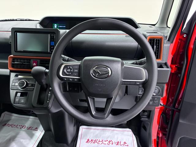 タントファンクロスシートヒーター　両側パワースライドドア　オートライト　キーフリー　アイドリングストップ　パノラマモニター　ナビ　ＵＳＢ入力端子　Ｂｌｕｅｔｏｏｔｈ　ティーゼットデオプラス（岡山県）の中古車