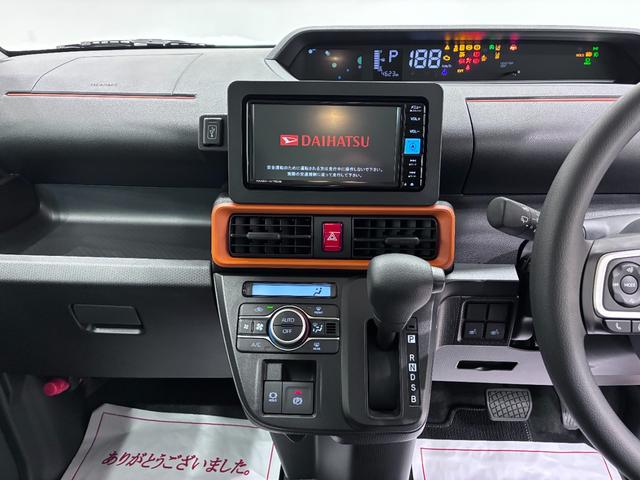 タントファンクロスシートヒーター　両側パワースライドドア　オートライト　キーフリー　アイドリングストップ　パノラマモニター　ナビ　ＵＳＢ入力端子　Ｂｌｕｅｔｏｏｔｈ　ティーゼットデオプラス（岡山県）の中古車