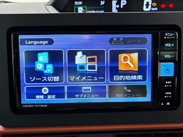 タントファンクロスシートヒーター　両側パワースライドドア　オートライト　キーフリー　アイドリングストップ　パノラマモニター　ナビ　ＵＳＢ入力端子　Ｂｌｕｅｔｏｏｔｈ　ティーゼットデオプラス（岡山県）の中古車