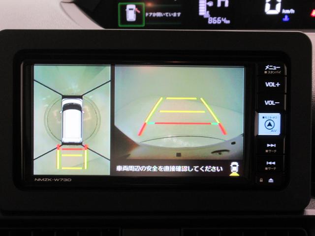 タントＸシートヒーター　左側パワースライドドア　オートライト　キーフリー　アイドリングストップ　パノラマモニター　ナビ　ドライブレコーダー　ＵＳＢ入力端子　Ｂｌｕｅｔｏｏｔｈ　ティーゼットデオプラス（岡山県）の中古車