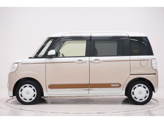 ムーヴキャンバスＧメイクアップ　ＳＡ２両側パワースライドドア　オートライト　キーフリー　アイドリングストップ　ＵＳＢ入力端子　電動格納式ドアミラー　衝突被害軽減システム　レーンアシスト　ティーゼットデオプラス（岡山県）の中古車