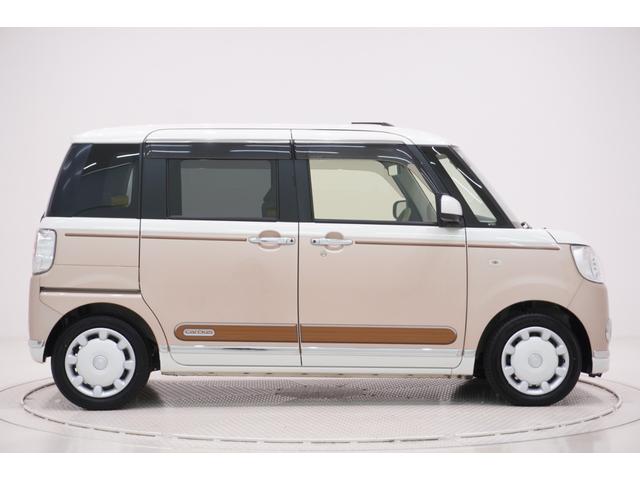 ムーヴキャンバスＧメイクアップ　ＳＡ２両側パワースライドドア　オートライト　キーフリー　アイドリングストップ　ＵＳＢ入力端子　電動格納式ドアミラー　衝突被害軽減システム　レーンアシスト　ティーゼットデオプラス（岡山県）の中古車