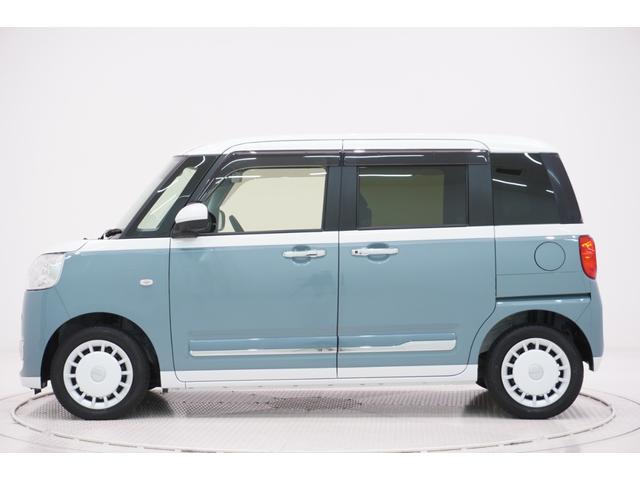 ムーヴキャンバスストライプスＧターボシートヒーター　両側パワースライドドア　オートライト　キーフリー　パノラマモニター　ディスプレイオーディオ　ドライブレコーダー　ＵＳＢ入力端子　Ｂｌｕｅｔｏｏｔｈ　エコアイドル非装着車（岡山県）の中古車