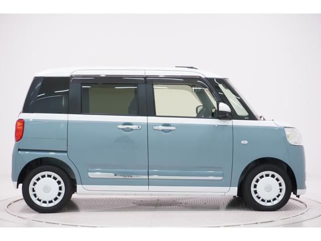 ムーヴキャンバスストライプスＧターボシートヒーター　両側パワースライドドア　オートライト　キーフリー　パノラマモニター　ディスプレイオーディオ　ドライブレコーダー　ＵＳＢ入力端子　Ｂｌｕｅｔｏｏｔｈ　エコアイドル非装着車（岡山県）の中古車