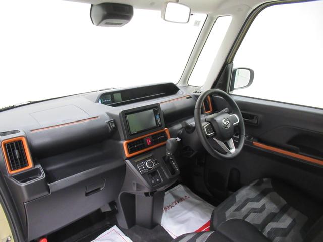 タントファンクロスターボパノラマモニター　７インチナビ　両側パワースライドドア　シートヒーター　ＵＳＢ入力端子　Ｂｌｕｅｔｏｏｔｈ　オートライト　キーフリー　アイドリングストップ　ティーゼットデオプラス（岡山県）の中古車