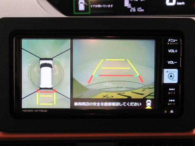 タントファンクロスターボパノラマモニター　７インチナビ　両側パワースライドドア　シートヒーター　ＵＳＢ入力端子　Ｂｌｕｅｔｏｏｔｈ　オートライト　キーフリー　アイドリングストップ　ティーゼットデオプラス（岡山県）の中古車