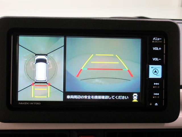 ムーヴキャンバスストライプスＧターボパノラマモニター　７インチナビ　ドライブレコーダー　両側パワースライドドア　シートヒーター　ＵＳＢ入力端子　Ｂｌｕｅｔｏｏｔｈ　オートライト　キーフリー　ティーゼットデオプラス　エコアイドル非装着車（岡山県）の中古車