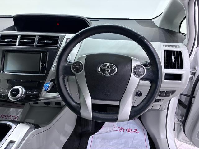 プリウスアルファＧキーフリー　電動格納式ドアミラー　エアコン　パワーステアリング　パワーウィンドウ　運転席エアバッグ　ＡＢＳ　ティーゼットデオプラス（岡山県）の中古車