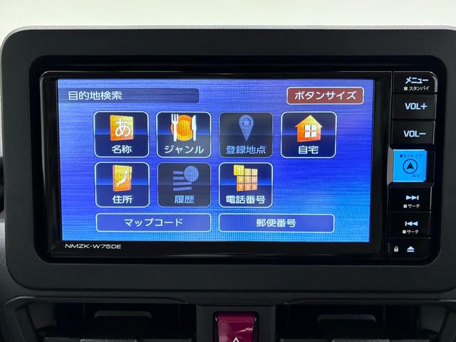 ムーヴＸバックモニター　７インチナビ　ドライブレコーダー　左側パワースライドドア　ＵＳＢ入力端子　Ｂｌｕｅｔｏｏｔｈ　オートライト　キーフリー　アイドリングストップ　ティーゼットデオプラス（岡山県）の中古車