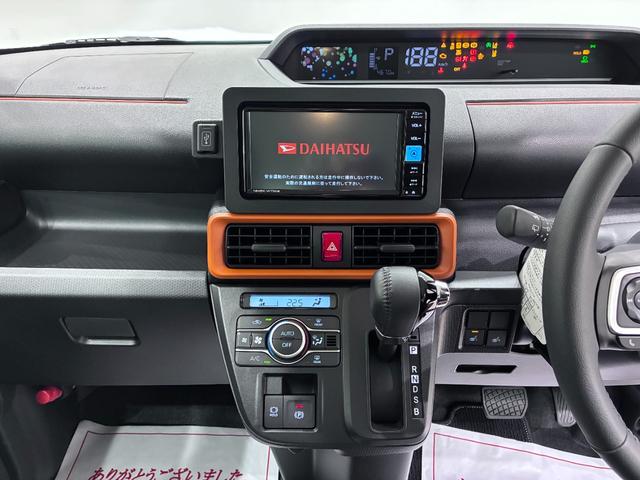 タントファンクロスターボパノラマモニター　７インチナビ　両側パワースライドドア　シートヒーター　ＵＳＢ入力端子　Ｂｌｕｅｔｏｏｔｈ　オートライト　キーフリー　アイドリングストップ　ティーゼットデオプラス（岡山県）の中古車