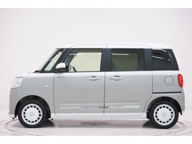 ムーヴキャンバスストライプスＧバックモニター　７インチナビ　両側パワースライドドア　シートヒーター　ＵＳＢ入力端子　Ｂｌｕｅｔｏｏｔｈ　電動パーキングブレーキ　オートライト　キーフリー　アイドリングストップ　ティーゼットデオプラス（岡山県）の中古車