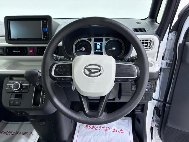 ムーヴキャンバスストライプスＧバックモニター　７インチナビ　両側パワースライドドア　シートヒーター　ＵＳＢ入力端子　Ｂｌｕｅｔｏｏｔｈ　電動パーキングブレーキ　オートライト　キーフリー　アイドリングストップ　ティーゼットデオプラス（岡山県）の中古車