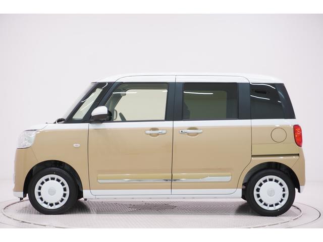 ムーヴキャンバスストライプスＧバックモニター　７インチナビ　両側パワースライドドア　シートヒーター　ＵＳＢ入力端子　Ｂｌｕｅｔｏｏｔｈ　ホッとカップホルダー　オートライト　キーフリー　アイドリングストップ　ティーゼットデオプラス（岡山県）の中古車