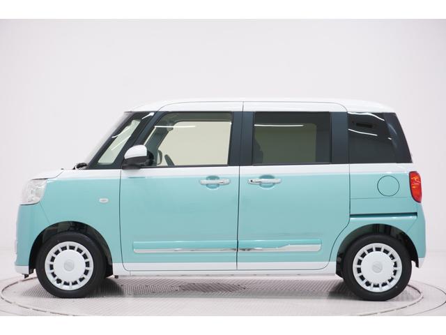 ムーヴキャンバスストライプスＧバックモニター　７インチナビ　両側パワースライドドア　シートヒーター　ＵＳＢ入力端子　Ｂｌｕｅｔｏｏｔｈ　ホッとカップホルダー　オートライト　キーフリー　アイドリングストップ　ティーゼットデオプラス（岡山県）の中古車