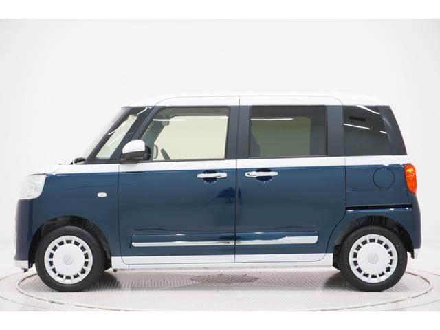 ムーヴキャンバスストライプスＧバックモニター　７インチナビ　両側パワースライドドア　シートヒーター　ＵＳＢ入力端子　Ｂｌｕｅｔｏｏｔｈ　ホッとカップホルダー　オートライト　キーフリー　アイドリングストップ　ティーゼットデオプラス（岡山県）の中古車