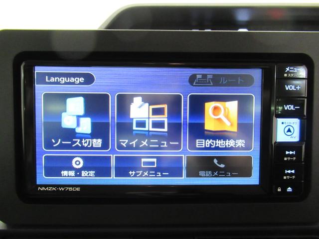タントXバックモニター 7インチナビ 左側パワースライドドア シートヒーター USB入力端子 Bluetooth オートライト キーフリー アイドリングストップ ティーゼットデオプラス(岡山県)の中古車