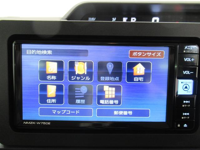 タントXバックモニター 7インチナビ 左側パワースライドドア シートヒーター USB入力端子 Bluetooth オートライト キーフリー アイドリングストップ ティーゼットデオプラス(岡山県)の中古車