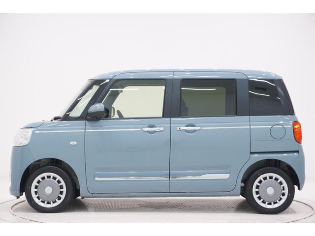 ムーヴキャンバスセオリーＧバックモニター　７インチナビ　両側パワースライドドア　シートヒーター　ＵＳＢ入力端子　Ｂｌｕｅｔｏｏｔｈ　ホッとカップホルダー　オートライト　キーフリー　アイドリングストップ　ティーゼットデオプラス（岡山県）の中古車