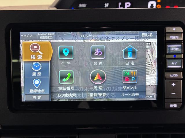 タントカスタムＲＳシートヒーター　両側パワースライドドア　オートライト　キーフリー　アイドリングストップ　パノラマモニター　ナビ　ドライブレコーダー　ＵＳＢ入力端子　Ｂｌｕｅｔｏｏｔｈ　ティーゼットデオプラス（岡山県）の中古車