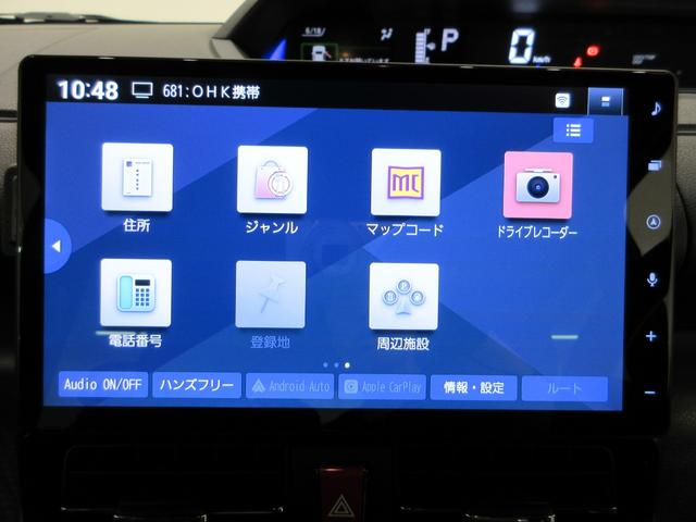 タントカスタムＸバックモニター　１０インチナビ　ドライブレコーダー　両側パワースライドドア　シートヒーター　ＵＳＢ入力端子　Ｂｌｕｅｔｏｏｔｈ　オートライト　キーフリー　アイドリングストップ　ティーゼットデオプラス（岡山県）の中古車