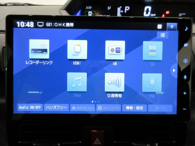 タントカスタムＸバックモニター　１０インチナビ　ドライブレコーダー　両側パワースライドドア　シートヒーター　ＵＳＢ入力端子　Ｂｌｕｅｔｏｏｔｈ　オートライト　キーフリー　アイドリングストップ　ティーゼットデオプラス（岡山県）の中古車