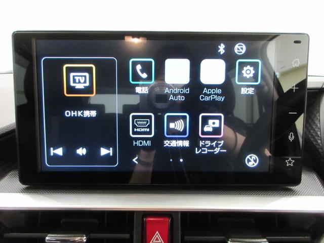 ロッキープレミアムG HEVシートヒーター オートライト キーフリー バックモニター ディスプレイオーディオ ドライブレコーダー USB入力端子 Bluetooth 衝突被害軽減システム レーンアシスト オートマチックハイビーム(岡山県)の中古車