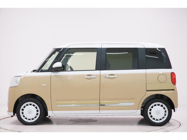 ムーヴキャンバスストライプスG両側パワースライドドア シートヒーター USB入力端子 ホッとカップホルダー オートライト キーフリー アイドリングストップ 衝突被害軽減システム レーンアシスト オートマチックハイビーム(岡山県)の中古車