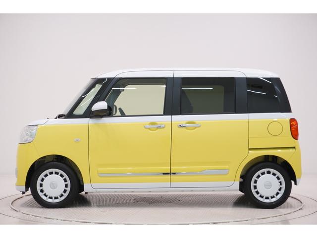 ムーヴキャンバス 中古車 ストライプスＧバックモニター　９インチディスプレイオーディオ　両側パワースライドドア　シートヒーター　ＵＳＢ入力端子　Ｂｌｕｅｔｏｏｔｈ　オートライト　キーフリー　アイドリングストップ　ティーゼットデオプラス