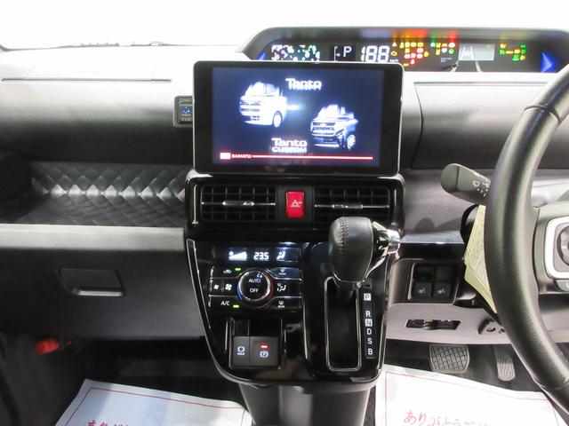 タントカスタムＲＳスタイルセレクションシートヒーター　両側パワースライドドア　オートライト　キーフリー　アイドリングストップ　パノラマモニター　ナビ　ドライブレコーダー　ＵＳＢ入力端子　Ｂｌｕｅｔｏｏｔｈ　ティーゼットデオプラス（岡山県）の中古車