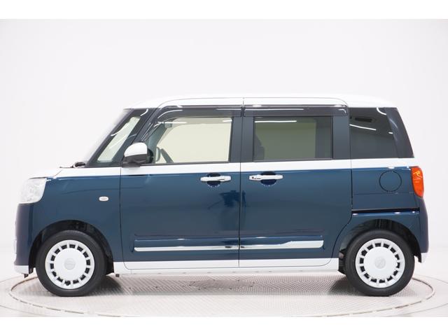 ムーヴキャンバスストライプスＧパノラマモニター　１０インチナビ　ドライブレコーダー　両側パワースライドドア　シートヒーター　ＵＳＢ入力端子　Ｂｌｕｅｔｏｏｔｈ　オートライト　キーフリー　アイドリングストップ　ティーゼットデオプラス（岡山県）の中古車