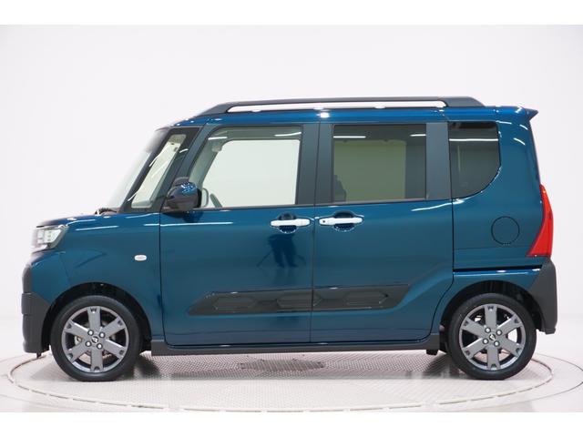タント 中古車 ファンクロスターボパノラマモニター　７インチナビ　ドライブレコーダー　両側パワースライドドア　シートヒーター　ＵＳＢ入力端子　Ｂｌｕｅｔｏｏｔｈ　オートライト　キーフリー　アイドリングストップ　ティーゼットデオプラス