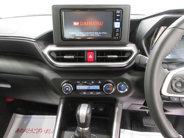 ロッキープレミアムＧ　ＨＥＶパノラマモニター　７インチナビ　ドライブレコーダー　シートヒーター　ＵＳＢ入力端子　Ｂｌｕｅｔｏｏｔｈ　オートライト　キーフリー　衝突被害軽減システム　レーンアシスト　オートマチックハイビーム（岡山県）の中古車