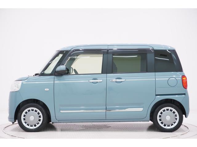 ムーヴキャンバス 中古車 セオリーＧパノラマモニター　１０インチナビ　ドライブレコーダー　両側パワースライドドア　シートヒーター　ＵＳＢ入力端子　Ｂｌｕｅｔｏｏｔｈ　オートライト　キーフリー　アイドリングストップ　ティーゼットデオプラス
