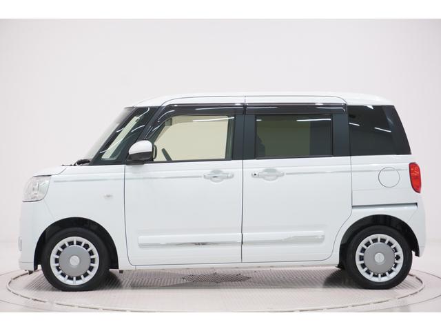 ムーヴキャンバス 中古車 セオリーＧターボパノラマモニター　１０インチナビ　ドライブレコーダー　両側パワースライドドア　シートヒーター　ＵＳＢ入力端子　Ｂｌｕｅｔｏｏｔｈ　オートライト　キーフリー　アイドリングストップ　ティーゼットデオプラス