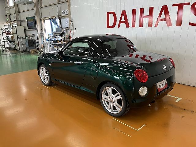 コペンセロオープンカー　二人乗　アクティブトップ　ステアリングスイッチ　シートヒーター　Ｐスタート　ＥＴＣ　スポーツシート　エコアイドル　横滑り防止装置　キーフリー（神奈川県）の中古車